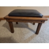 Image 1 : Louisville Home Pickup - Wooden Padded Foot Stool - 16 x 10 - See Pics - Exc Condition

NOTE:  All i