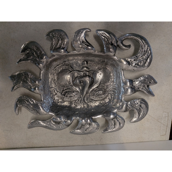 Don Drumm Sun Face Aluminum Wall Art. Very Collectable Piece!