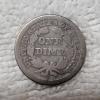 Image 3 : 1853 Seated Liberty 90% Silver Dime FV: $.10