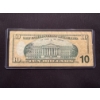 Image 2 : 2009 United States Alexander Hamilton $10 STAR NOTE - Low Serial Number - Repeater 