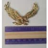 Image 2 : 14K Yellow Gold Heavy 2.75" Bald Eagle Pendant - Weight: 23.0g