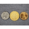 Image 1 : Three Assorted Collectible Coins Including Merit Medal & Apollo Commemorative Coin!