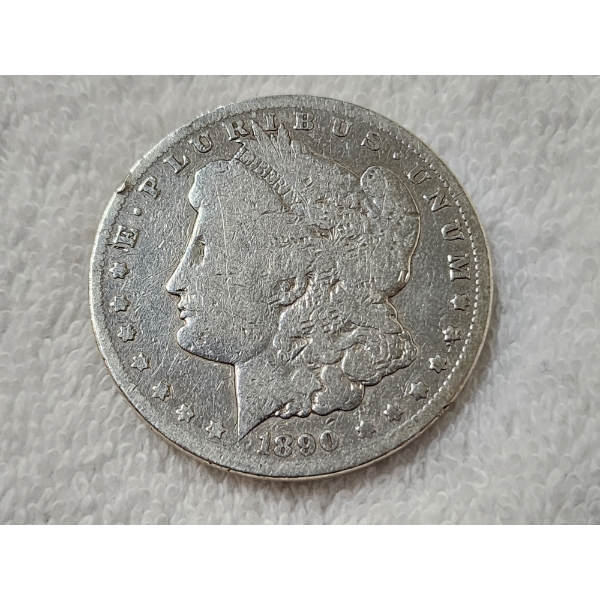 ~ 1890-CC Morgan United States 90% Silver Dollar ~ CARSOIN CITY MINTED MORGAN SILVER DOLLAR ~ 
