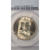 Image 2 : PCGS MS65 1951-S 90% Silver Franklin Half Dollar 