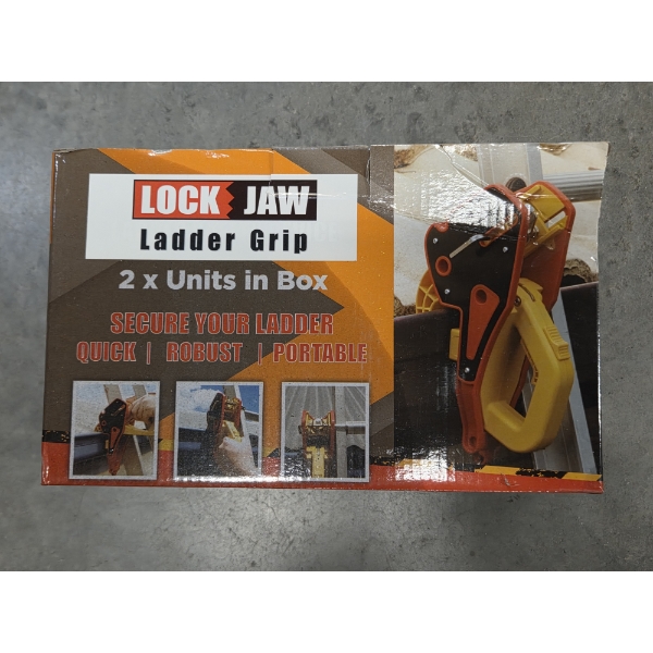 Brand New- Lock Jaw Ladder Grip Units