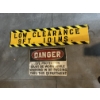 Image 1 : Two Metal Signs - Low Clearance & Danger