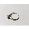 Image 3 : 14K Yellow Gold Ring Solitaire-Style - Size 5 - TW: 1.8g