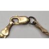 Image 3 : 14K Yellow Gold Herringbone Bracelet (Damaged) - Weight: 1.8g