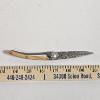 Image 2 : Deejo 37g Juniper Wood Art Nouveau Tattoo Folding Pocket Knife 7.87"