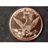 Image 3 : Giganotosaurus Dinosaur 1 Oz .999 Fine Copper Round 