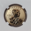 Image 4 : NGC PF70 Reverse Proof 2018-S Sacagawea Jim Thorpe Dollar FDOI Signed by Mercanti