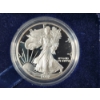 Image 2 : 2002-W U.S. Mint American Eagle PROOF One Troy Ounce .999 Fine Silver Coin ~ From West Point Mint 