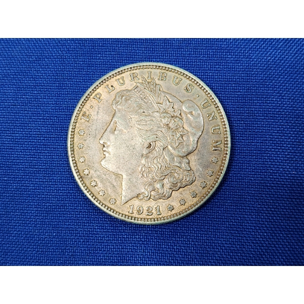 1921 90% Morgan Silver Dollar