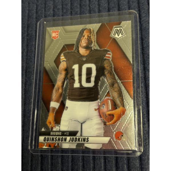 Quinshon Judkins Mosaic Rookie Card in Sleeve - Cleveland Browns #10 - Card No. 276 - 2025 Panini