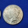 Image 3 : Two United States Silver Peace Dollars: 1922 & 1923 - 90% Silver 