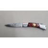 Image 1 : Brand New "Marine Corps" Frost Cutlery Folding Pocket Knife With 4.5" Barracuda Wood Handle 3” Blade