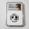 Image 1 : NGC PF69 Ultra Cameo 2018-S Silver Block Island Quarter from Official US Mint Set FDI