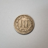 Image 2 : 1865 Three Cent Nickel III 3 Cent United States Coin