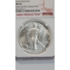 Image 2 : NGC 1986 Early Production MS 69 1 Troy Ounce .999 Fine Silver American Eagle From US Mint Sealed Box