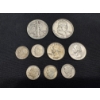 Image 1 : United States 90% Silver Coins - Halves, Quarters & Dimes - Excellent Condition - $2.00 Face Value