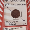 Image 4 : Lot of 37 Assorted Late 1980's-Early1990's Lincoln Cents - Face Value: $0.37
