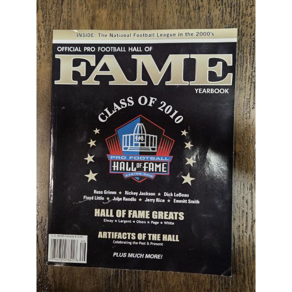 Official Pro Football Hall Of Fame Yearbook