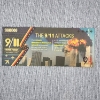 Image 4 : 9/11 Patriot Day We Will Never Forget Gold Foil Note ~ Beautiful Mint Condition!