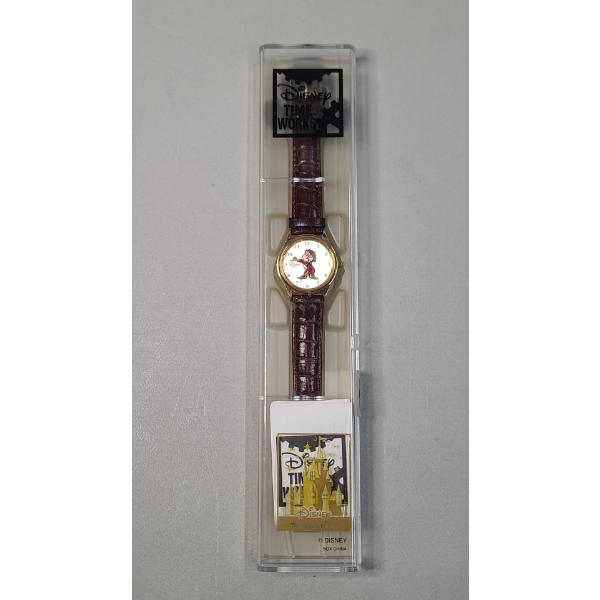 Disney Time Works "Grumpy" Collectors Theme Park Exclusive Quartz Watch With Original Box - Untested