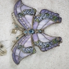 Image 8 : Six Assorted Beautiful Heirloom Porcelain Butterfly Ornaments ~ 2003 Bradford Editions