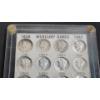 Image 2 : 1938-1945 90% Mercury Dimes In Acrylic Display - Face Value: $2.40 