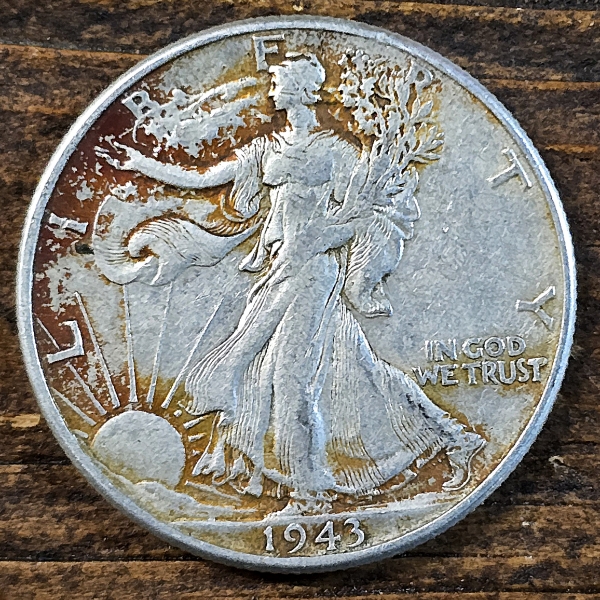 1943 Silver Walking Liberty Half - 90% Silver