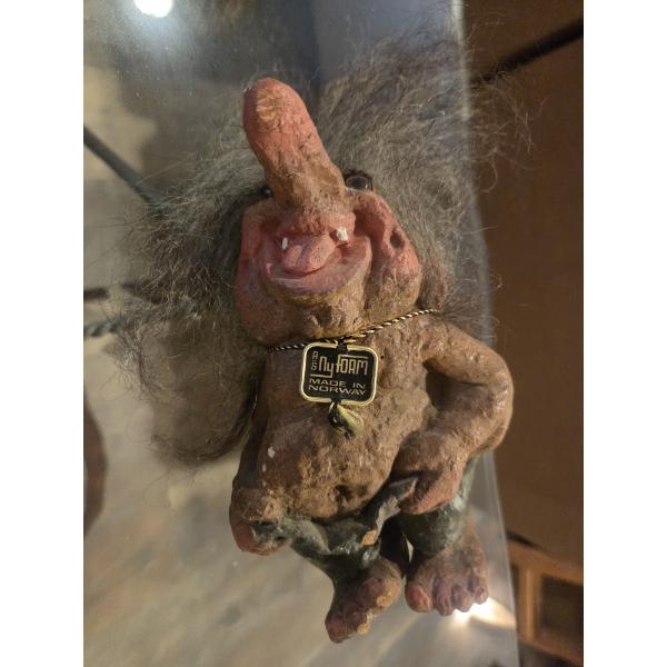 Highly Collectable Vintage Handmade In Norway Nyform Troll 