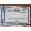 Image 4 : Lot of (6) The Grand Union Company Stock Certificates - Stamped 1965 & 1967
