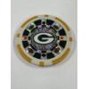 Image 2 : Incredible Green Bay Packers Officially Licensed 11.5 Clay Holographic Poker Chip - Low Production