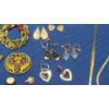 Image 4 : Assorted Costume Jewelry Pieces Featuring Vintage Clinton Women's 17-Jewel Mechanical Wristwatch 