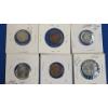 Image 4 : Three 5 Grains Of .999 Fine Silver Bars & Assorted Foreign Coins 