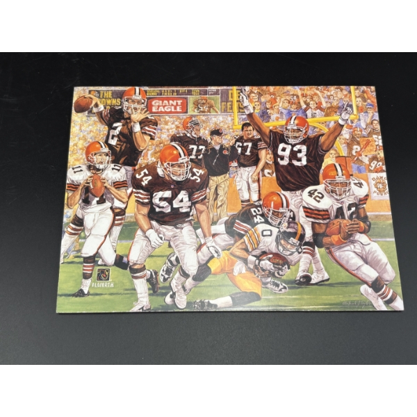 1999 Cleveland Browns Coins - Tim Couch - Ty Detmer - Corey Fuller - Terry Kirby - Orlando Brown