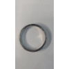 Image 9 : Tiffany Classic Milgrain PT950 Platinum Textured Edge Ring & Platinum Earring Back -Size 9.5- 14.4g
