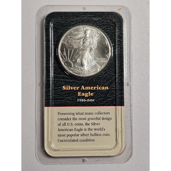 2000 American 1 OZ Silver Eagle Coin