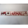Image 1 : Farmall Dirt Road International Harvester Metal Sign 36x6in 