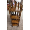 Image 2 : *Pick Up At Mantua Home-No Shipping Available* Great Condition MCM Wood Display Shelf & Stand 10''x1