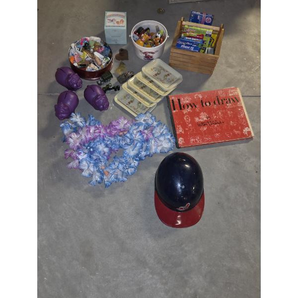 *Pick Up At Mantua Home-No Shipping Available* Cleveland Indians Helmet, Card Games, Small Toys, Die