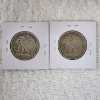 Image 4 : Two United States Walking Liberty 90% Silver Half Dollars: 1941 & 1944
