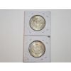Image 4 : (2) 1964 90% Silver Kennedy Half Dollars 