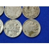 Image 5 : 6 U.S. Nickels: Liberty Head "V" Nickels: 1892, 1899, 1905 and Buffalo Nickels: x2 1936 and 1924