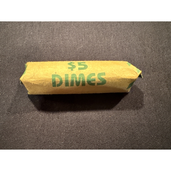 50 - United States Unsearched Silver Dimes - Face Value $5.00 - 90% Constitutional