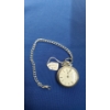 Image 1 : Lake View Watch Co Chicago 11 Jewels Open Face Pocket Watch With Chain -Doesn't Tick