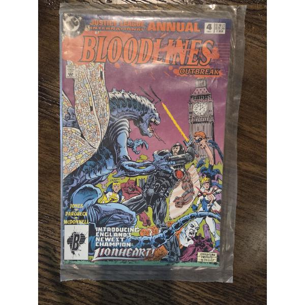 1983 NO. 4 DC Bloodlines Sealed Comic 