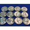Image 2 : x12 1958 Brilliant Uncirculated Washington Quarters - 90% Silver - FV: $3.00