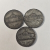 Image 2 : (3) War Time Nickels
